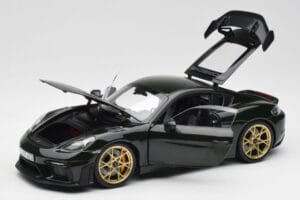 Porsche Cayman GT4 RS 982 Weissach Package Brewster Green Norev 1:18 187250 メタル - 画像 2/8