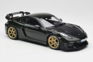 Porsche Cayman GT4 RS 982 Weissach Package Brewster Green Norev 1:18 187250 メタル - 画像 6/8