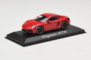 Porsche Cayman 981 GTS レッド Minichamps 1:43 WAP0200150E メタル - 画像 2/5