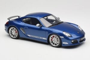 Porsche Cayman R 987.2 Aqua Blue Metallic GT Spirit 1:18 GT901 レジン - 画像 4/6