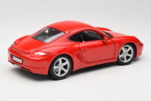Porsche Cayman S 987.2 レッド Maisto 1:18 31122 メタル - 画像 3/8