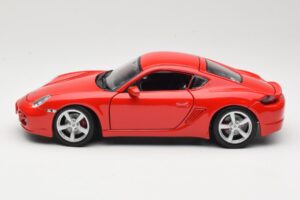 Porsche Cayman S 987.2 レッド Maisto 1:18 31122 メタル - 画像 4/8