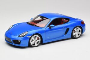 Porsche Cayman 981 S アクア ブルー メタリック Minichamps 1:18 110062221 メタル