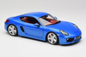 Porsche Cayman 981 S アクア ブルー メタリック Minichamps 1:18 110062221 メタル - 画像 6/8