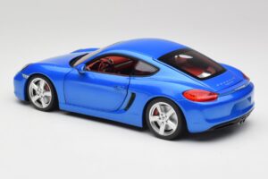 Porsche Cayman 981 S アクア ブルー メタリック Minichamps 1:18 110062221 メタル - 画像 7/8
