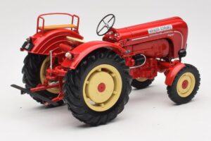 Porsche-Diesel Super トラクター Hofherr Schrantz レッド Minichamps 1:18 109183071 メタル - 画像 3/8