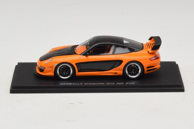 Porsche Gemballa Avalanche GT2 600 EVO 997 オレンジ Spark 1:43 S0718 レジン