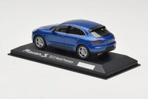 Porsche Macan 95B S ブルー World Premiere Minichamps 1:43 WAP0201550E メタル - 画像 3/4