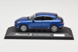 Porsche Macan 95B S ブルー World Premiere Minichamps 1:43 WAP0201550E メタル