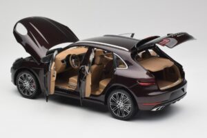Porsche Macan 95B Turbo マホガニー メタリック Minichamps 1:18 110062500 メタル - 画像 5/8