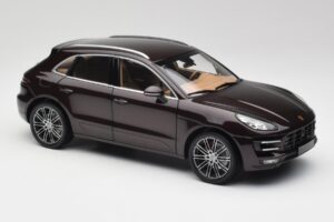 Porsche Macan 95B Turbo マホガニー メタリック Minichamps 1:18 110062500 メタル - 画像 6/8