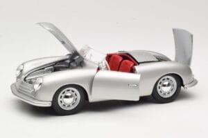 Porsche No. 1 Typ 356 Roadster シルバー Maisto 1:18 50324 メタル - 画像 2/8