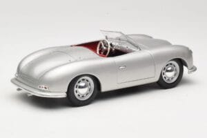 Porsche No. 1 Typ 356 Roadster シルバー Maisto 1:18 50324 メタル - 画像 3/8
