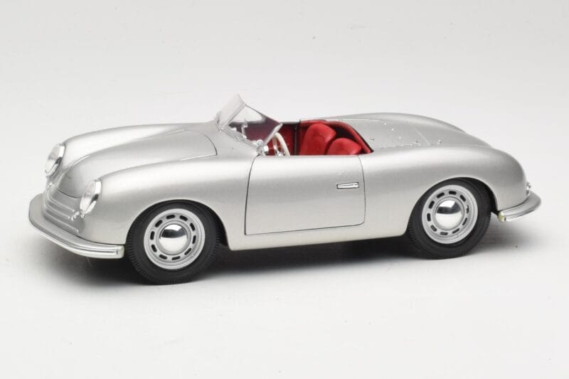 Porsche No. 1 Typ 356 Roadster シルバー Maisto 1:18 50324 メタル