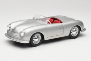 Porsche No. 1 356 Roadster フィッシュシルバー Maisto 1:18 31853 メタル