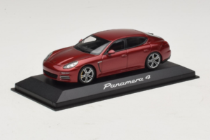 Porsche Panamera 970 4 Red Metallic Minichamps 1:43 WAP0201250E メタル - 画像 2/5