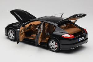 Porsche Panamera 970 Turbo Basalt Black Norev 1:18 WAP02100319 メタル - 画像 5/8
