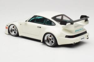 Porsche RWB 911 964 Flat Nose Grand Prix White GT Spirit 1:18 GT506 レジン - 画像 5/6