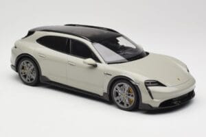 Porsche Taycan Cross Turismo Turbo S Chalk Grey Minichamps 1:18 155069302 メタル - 画像 4/6