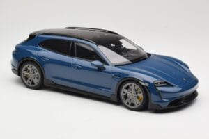 Porsche Taycan J1 Turbo S Cross Turismo ブルー Minichamps 1:18 155069301 メタル - 画像 4/6