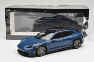 Porsche Taycan J1 Turbo S Cross Turismo ブルー Minichamps 1:18 155069301 メタル - 画像 6/6