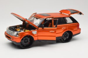 Range Rover Sport L320 オレンジ Maisto 1:18 31081 メタル - 画像 2/8