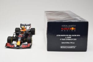 Red Bull Racing RB16 #23 A. Albon 4th Place Styrian GP 2020 Minichamps 1:18 110200223 メタル - 画像 6/6