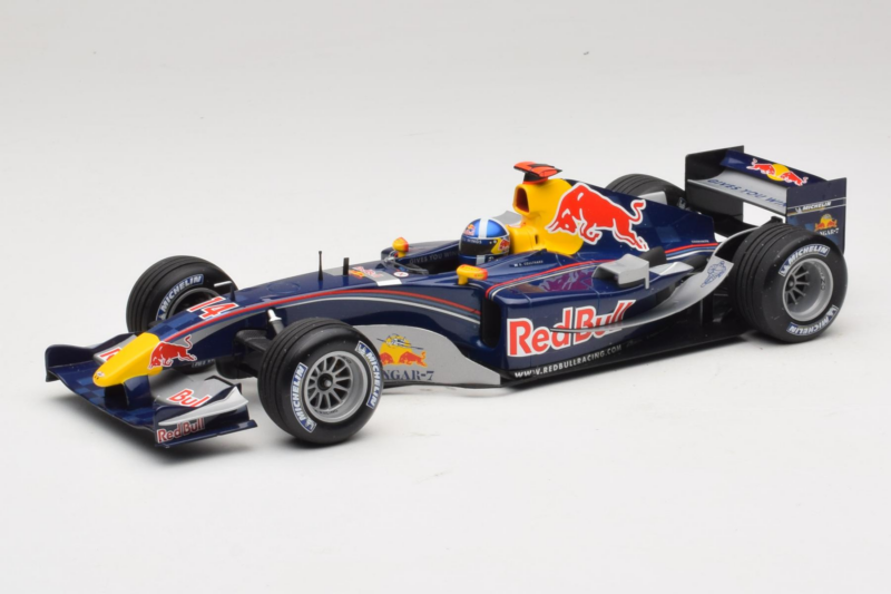 Red Bull RB1 Cosworth #14 D. Coulthard Red Bull Racing Showcar 2005 Minichamps 1:18 100050014 メタル