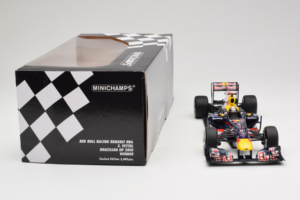 Red Bull RB6 Renault #5 S. Vettel Red Bull Racing Brazilian Grand Prix Winner 2010 Minichamps 1:18 110100205 メタル - 画像 7/7