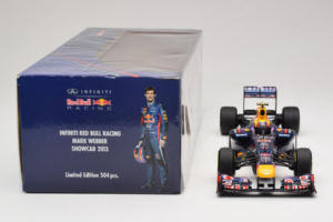 Red Bull RB9 Renault #2 M. Webber Infiniti Red Bull Racing Showcar 2013 Minichamps 1:18 110130072 メタル - 画像 6/6