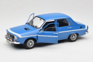 Renault 12 Gordini ブルー Solido 1:18 8188 メタル - 画像 2/8