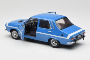 Renault 12 Gordini ブルー Solido 1:18 8188 メタル - 画像 5/8