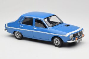 Renault 12 Gordini ブルー Solido 1:18 8188 メタル - 画像 6/8