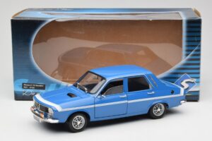 Renault 12 Gordini ブルー Solido 1:18 8188 メタル - 画像 8/8