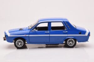 Renault 12 Gordini バンパーなし Bleu de France Norev 1:18 185248 メタル - 画像 4/8