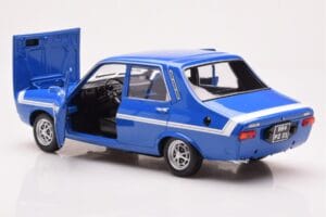 Renault 12 Gordini バンパーなし Bleu de France Norev 1:18 185248 メタル - 画像 5/8