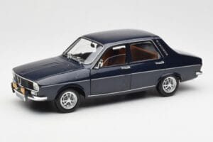 Renault 12 TS ダークブルー Norev 1:18 185214 メタル