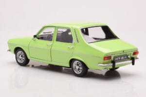 Renault 12 TS ライトグリーン Norev 1:18 185247 メタル - 画像 7/8
