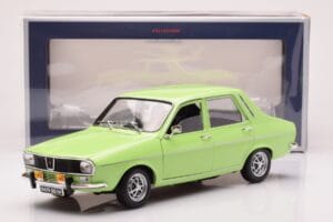 Renault 12 TS ライトグリーン Norev 1:18 185247 メタル - 画像 8/8