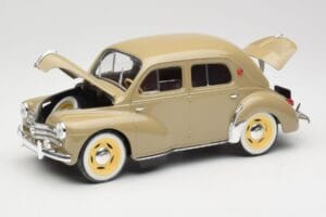 Renault 4CV Berline Gris Ardoise Solido 1:18 8059 メタル - 画像 2/8