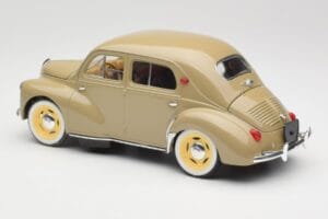 Renault 4CV Berline Gris Ardoise Solido 1:18 8059 メタル - 画像 7/8