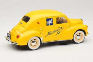 Renault 4CV Michelin Yellow Solido 1:18 82002 メタル - 画像 2/6