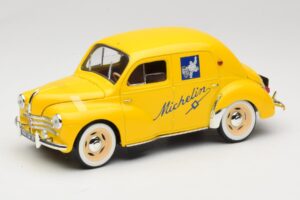 Renault 4CV Michelin Yellow Solido 1:18 82002 メタル