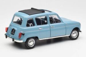 Renault 4L ブルー Norev 1:18 185255 メタル - 画像 3/8