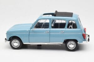 Renault 4L ブルー Norev 1:18 185255 メタル - 画像 4/8
