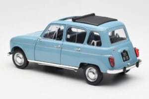 Renault 4L ブルー Norev 1:18 185255 メタル - 画像 7/8