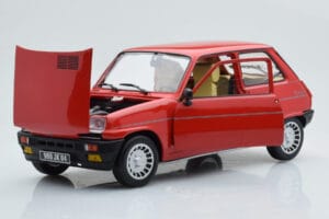 Renault 5 Alpine Turbo レッド Norev 1:18 185243 メタル - 画像 2/8
