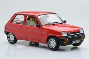 Renault 5 Alpine Turbo レッド Norev 1:18 185243 メタル - 画像 6/8