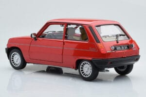 Renault 5 Alpine Turbo レッド Norev 1:18 185243 メタル - 画像 7/8