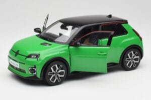 Renault 5 E-Tech Electric Pop グリーン & ブラック Norev 1:18 185502 メタル - 画像 2/8